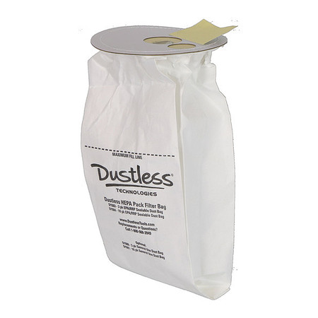 DUSTLESS TECHNOLOGIES Disposble Filter Bag Seal For D1505, PK10, 10 PK D1504