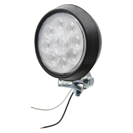GROTE Spot Lamp, LED, Rubber Housing, Clear 63561