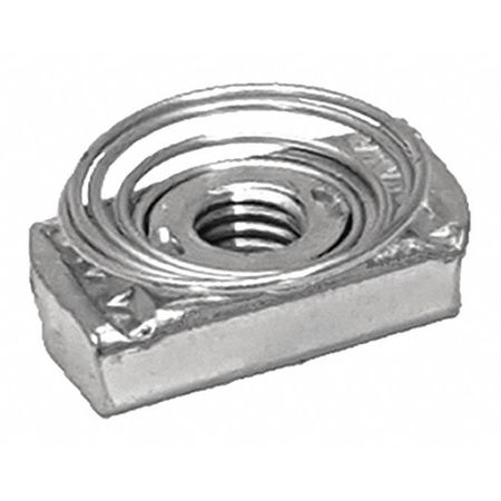 VAST Spring Nut Top, 1/4"-20"X1/4"EG, PK100 V225 1/4-100