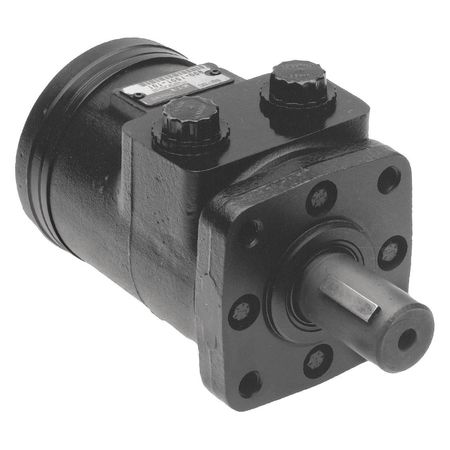 BUYERS PRODUCTS Hydraulic Motor With 4-Bolt Mount/NPT Threads And 17.9 Cubic Inches Displacement HM074P