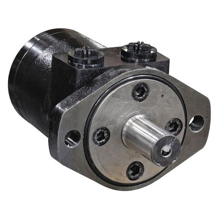 BUYERS PRODUCTS Hydraulic Motor With 2-Bolt Mount/NPT Threads And 7.3 Cubic Inches Displacement CM032P