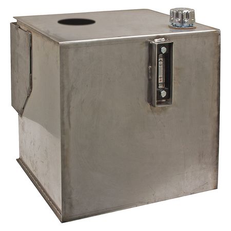 BUYERS PRODUCTS 30 Gallon Stainless Steel Bulkhead Hydraulic Reservoir SMR30SS