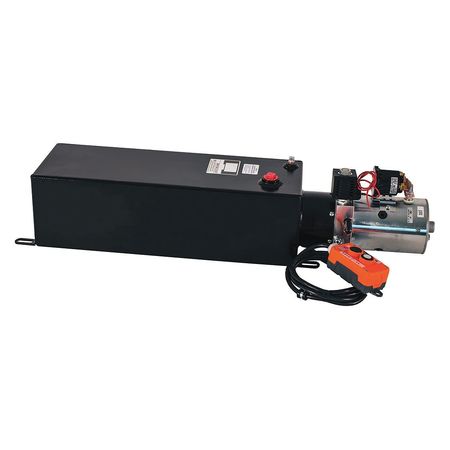 Buyers Products 3-Way DC Power Unit-Electric Controls Horizontal 3 Gallon Steel Reservoir PU303LRS