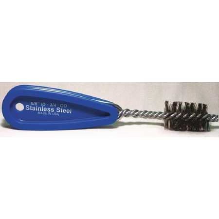 Schaefer Brush Stainless Steel Premium plumbing copper fitting brush, Plastic 00928
