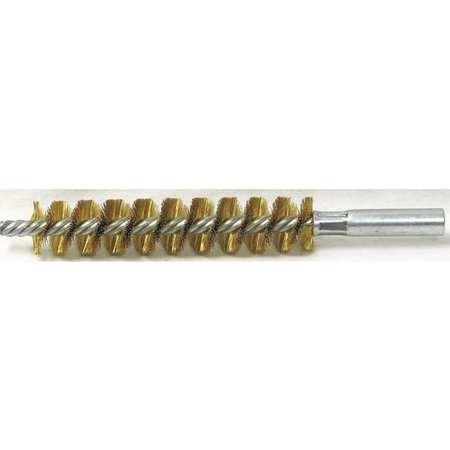 SCHAEFER BRUSH Condenser Brush, 3/4" dia., Brass 43622