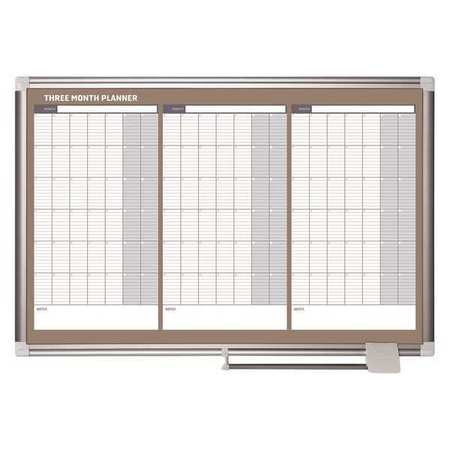 MASTERVISION 24"x36" Magnetic Planning Dry Erase Board GA03204830