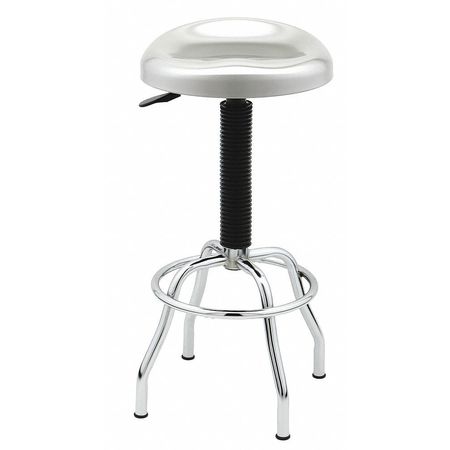 Seville Classics Work Stool, NSF, Contoured Steel Metal SHE18292