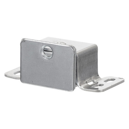COMPONENT HARDWARE Double Magnet Cabinet Catch, Aluminum M30-5920