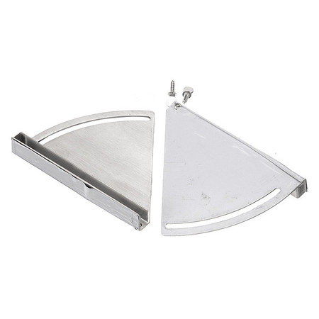 COMPONENT HARDWARE Stainless Steel Adjustable Sneeze Guard J30-4465