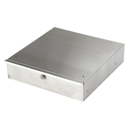 COMPONENT HARDWARE S/S Lockable Cash Drawer, Currency Tray S95-1000