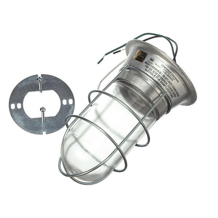 COMPONENT HARDWARE Surface Mt Hood Light Clear Ctd Tempered L55-1024