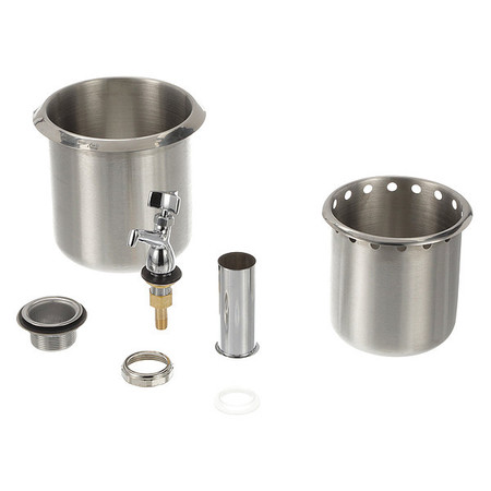 COMPONENT HARDWARE Encore® Stainless Steel Dipper Well Assembly complete with faucet K30-1010