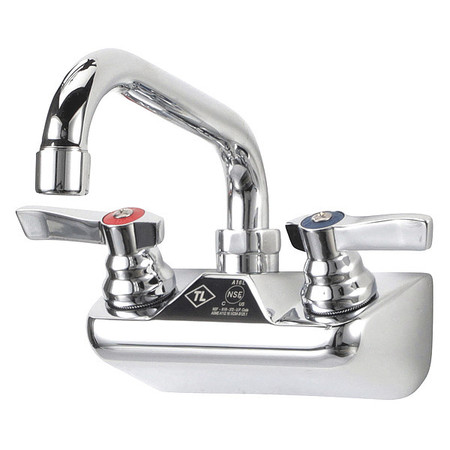 Component Hardware 4" Mount, Commercial OC Wall Mount Faucet 4", Ceramic Valves TLL15-4106-SE1Z