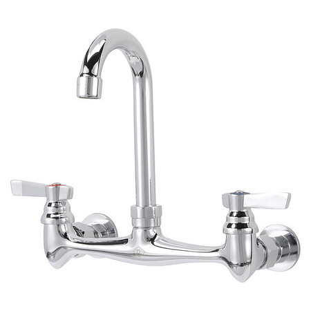 COMPONENT HARDWARE 8" Mount, Commercial OC Wall Mt Faucet 8" with 3-1/2" Gnck S TLL13-8100-SE1Z