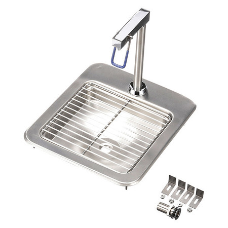 COMPONENT HARDWARE Encore® Stainless Steel Water Station complete with Glass Filler K27-1000