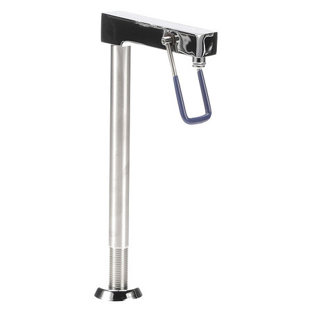 Component Hardware Encore® Glass Filler, deck mount, 8" riser polished chrome plated brass finish KL26-5000