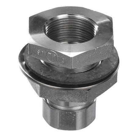 COMPONENT HARDWARE 15/16-20 x 1/2" NPT With 3/4" Tube Adapter Quick-Tite Corner Pulley Compression Hole Seal F15-0012B