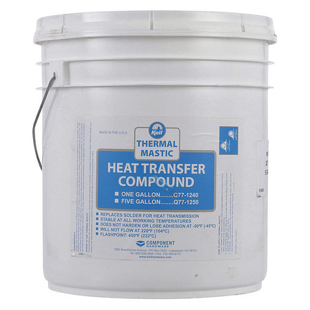 COMPONENT HARDWARE Pail Thermal Mastic Heat Transfer Compou Q77-1250