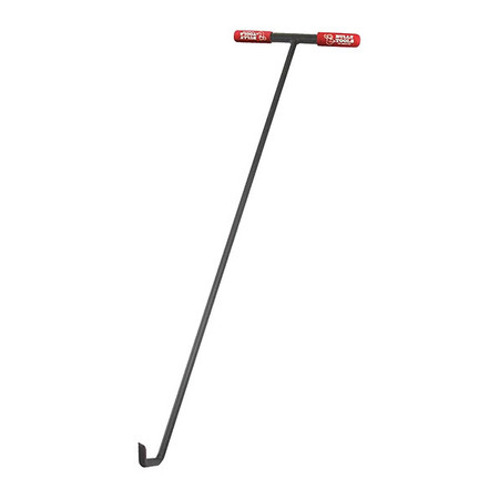 Bully Tools Manhole Cover Hook, 36", Steel T-Style 99201