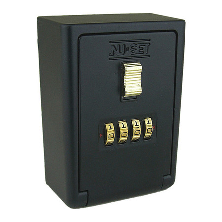 NU-SET Lock Box, 4-Number, Wall Mountable 2050