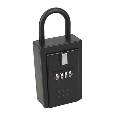 Nu-Set Key/Card Lock Box, 4-Number, Black 1003
