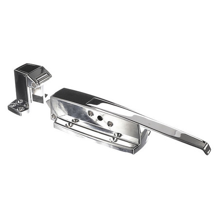 Component Hardware Polished CP HD Walk-In Cooler Latch W38-1500