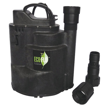 ECO-FLO Automatic Submersible Utility Pump 1/3HP SUP58