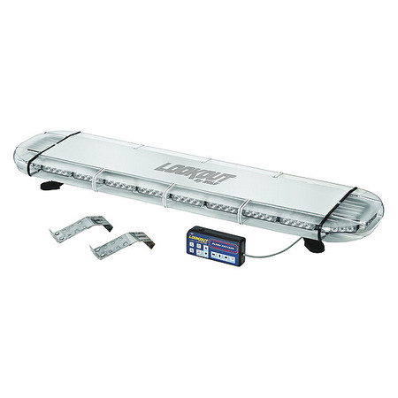 WOLO Light Bar, Lookout Blue/Red, LED, Low 48" 7915-BR