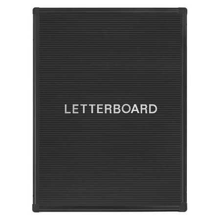 MASTERVISION Letter Board 22x28", Black LET0303055