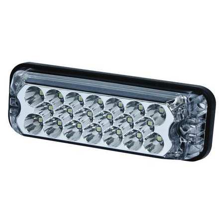 ECCO Directional Led, Rect, 7 Patterns, Red 3811R