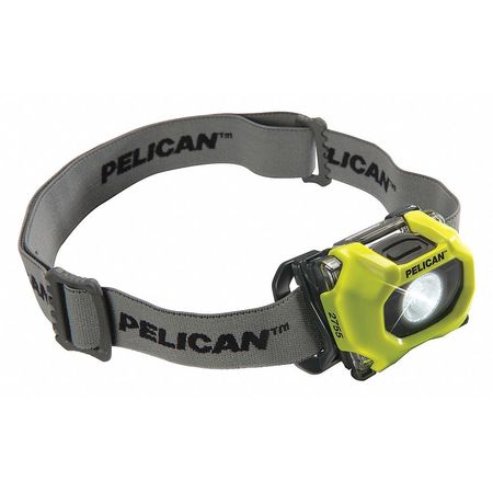 PELICAN LED Headlamp, 72/34 lm Output, Yellow 027550-0103-245