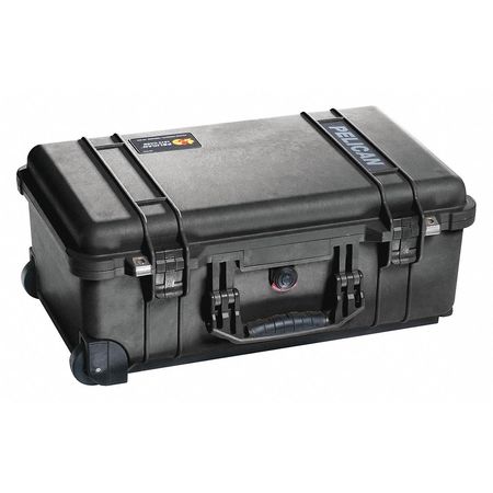 PELICAN Black Padded Divider Case, 22"L x 13.81"W x 9"D 1514