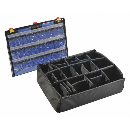 PELICAN Lid Organizer and Divdr Set for Ems Case 1555EMS