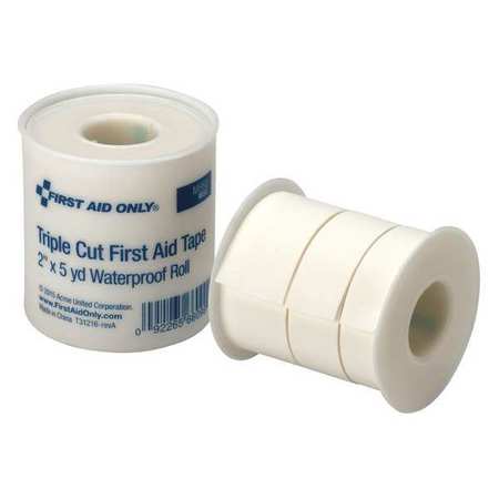 First Aid Only First Aid Kit Refill, 2" X 5 Yd Triple Cut First Aid Tape Roll FAE-9089