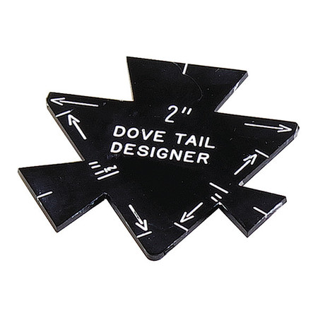 ALLPAX Dove-Tail Designer Template, 2-1/8" L AX5500