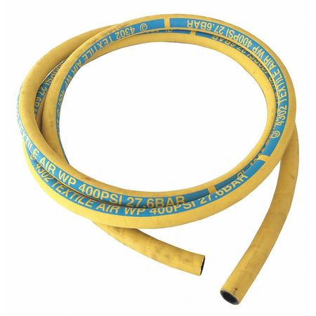 AMERICAN ABRASIVE SUPPLY 1-1/2" x 50 ft Coupled Air Hose AH-1-1/2" X 50'