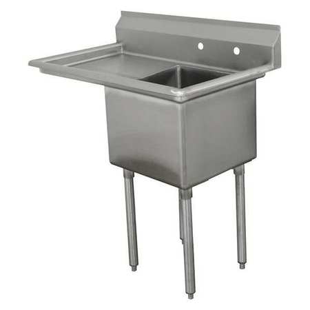 23-3/4"" W x 38-1/2"" L x 42-3/4"" H, 18 ga. 304 Stainless Steel -  ADVANCE TABCO, FE-1-1812-18L-X