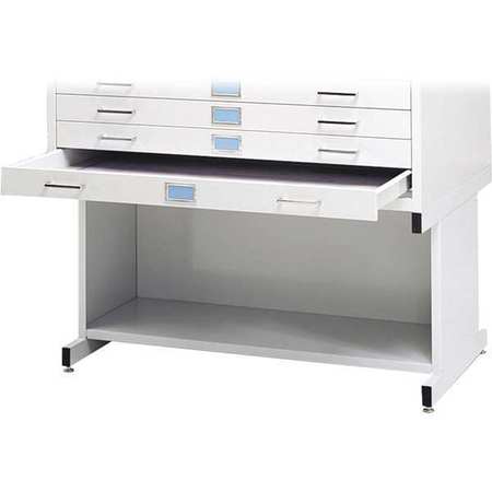 SAFCO High Base for 4994WHR Flat File, White 4975WH