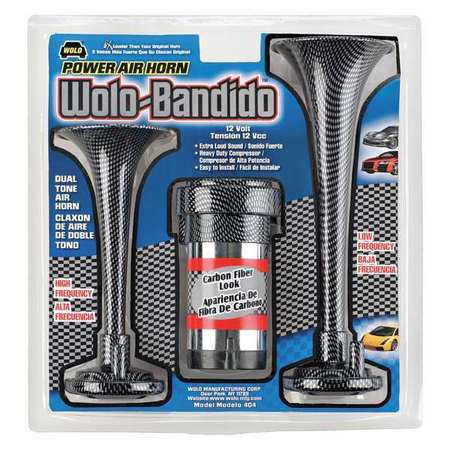 WOLO Air Horn, Bandido, Dual Tone Power 404