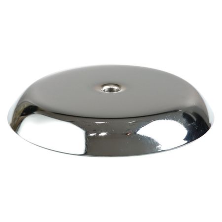 ECONOCO Round Base, 8", 3/8" Fitting, Chrome, PK6 8B