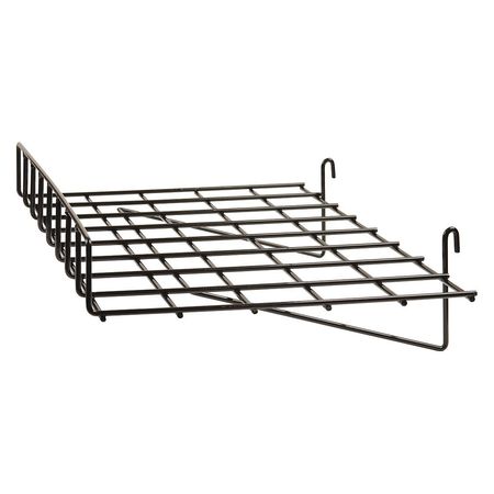 Econoco Grid Shelf 24" x 15", Black, 4PK BLKS/93