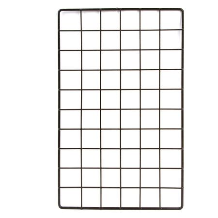 ECONOCO Grid Cubby Panel 10" x 16", Black, 48PK GS16/B