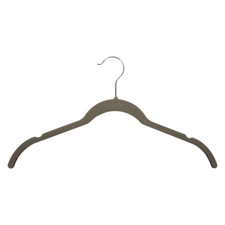 Econoco Shirt and Blouse Hanger, w/Notches, PK50 HSL17NG50