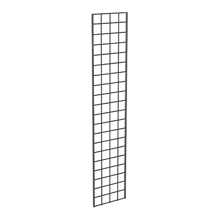 Econoco Wire Grid Panel 1 ft. x 5 ft., Black, 3PK P3BLK15