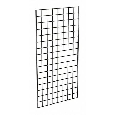 Econoco Wire Grid Panel 2 ft. x 4 ft., Black, 3PK P3BLK24