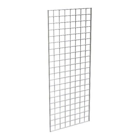 ECONOCO Wire Grid Panel 2 ft. x 5 ft., Chrome, 3PK P3GW25