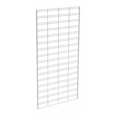 ECONOCO Wire Slatgrid Panel 2ft. x 4ft., White, 3PK P3STG24W