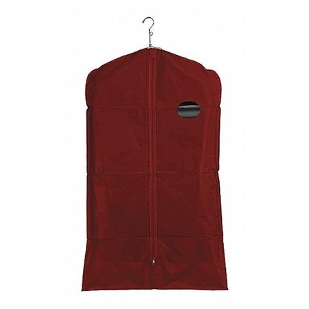 ECONOCO Suit Cover, 40", PEVA, Burgundy, PK100 UV340/K