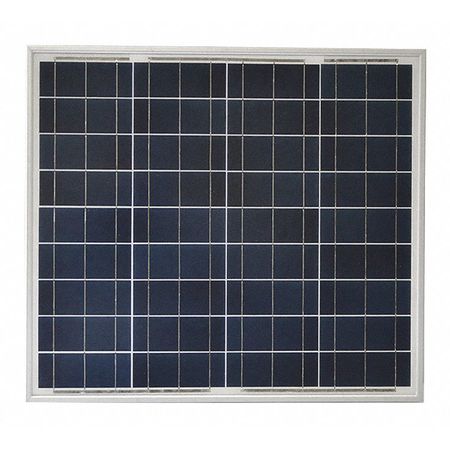 SOLARTECH POWER Polycrystalline Solar Panel, 55 W, 17.2V DC, 3.20 A, 36 Cells SPC055P