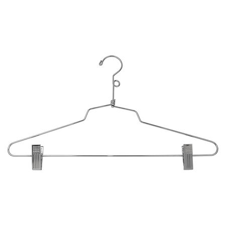ECONOCO Suit/Dress Hanger, 16", Loop Hook, PK100 SLC/16-LH